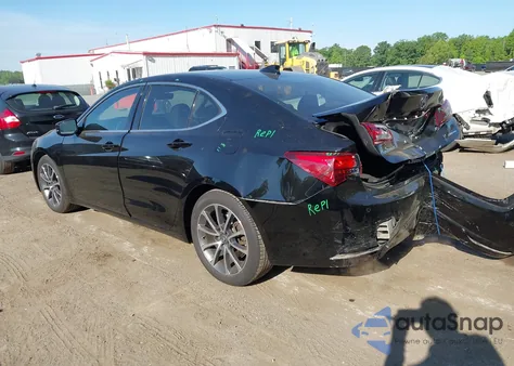 2016 Acura Tlx V6 Advance from USA, damaged, VIN 19UUB3F7XGA002801
